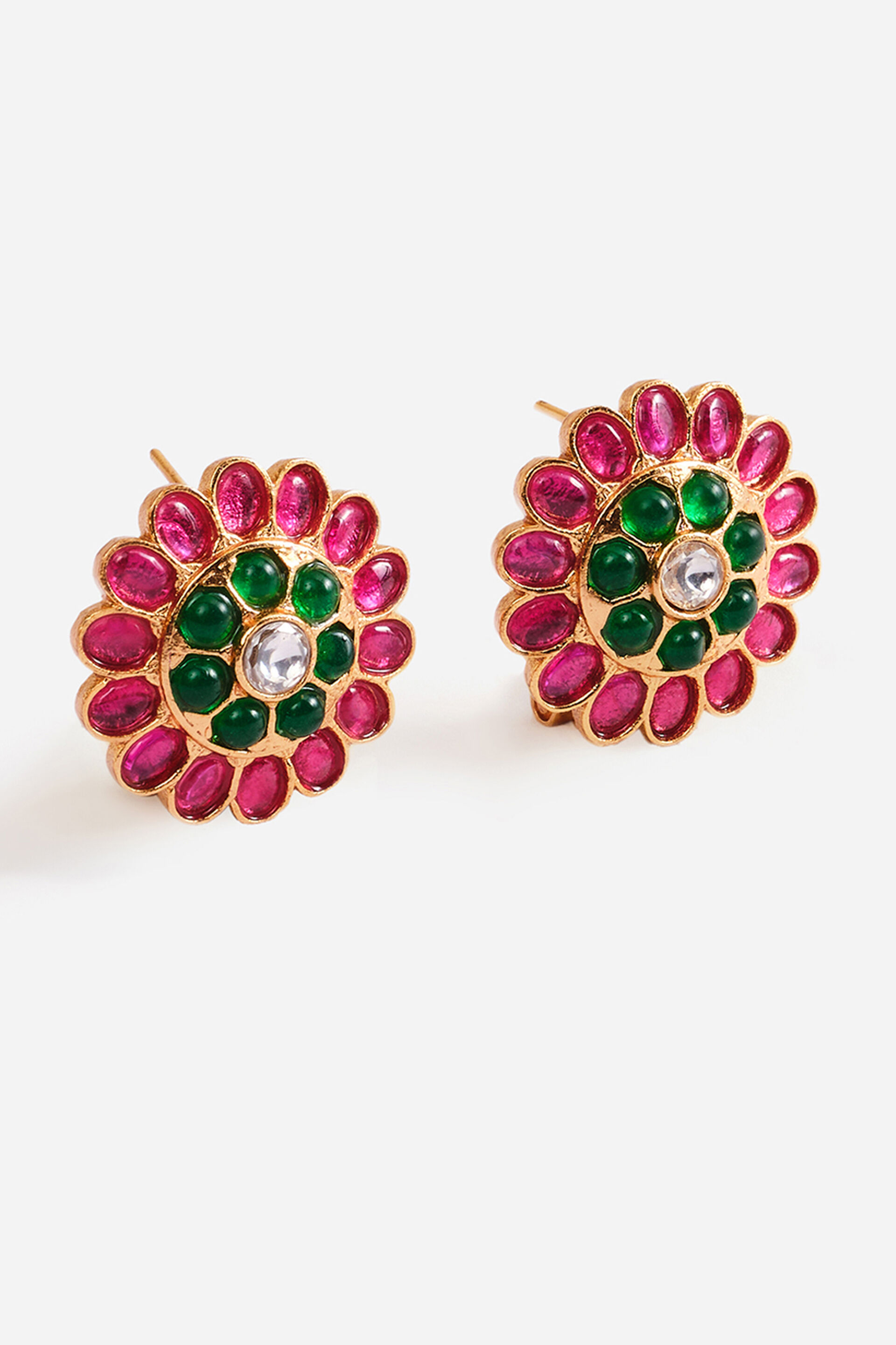 Amal Flower Earrings, , image 2